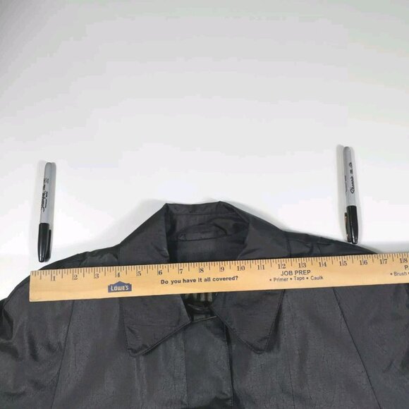 Vintage Fleet Street Women's 14P Jacket Medium Long Rain Coat Removable Lining - Picture 6 of 16